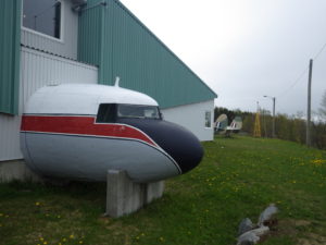 DC-3 as part of the North Atlantic Aviation Museum. Photo by author 2014.
