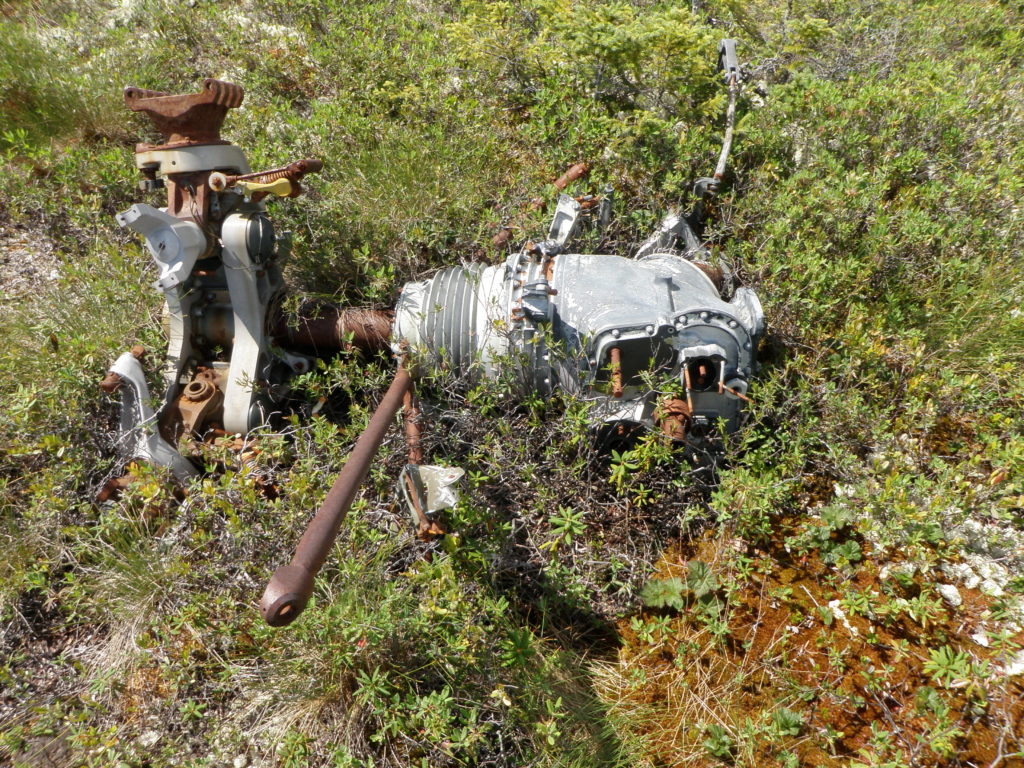 Figure 11: Helicopter rotors on site. Used for SAR training. Photo by author 2010.